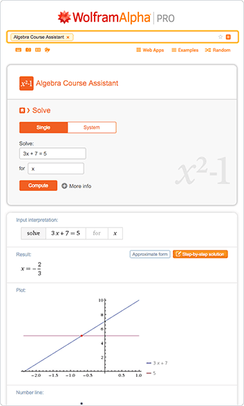 Wolfram Web Apps For Wolfram|Alpha